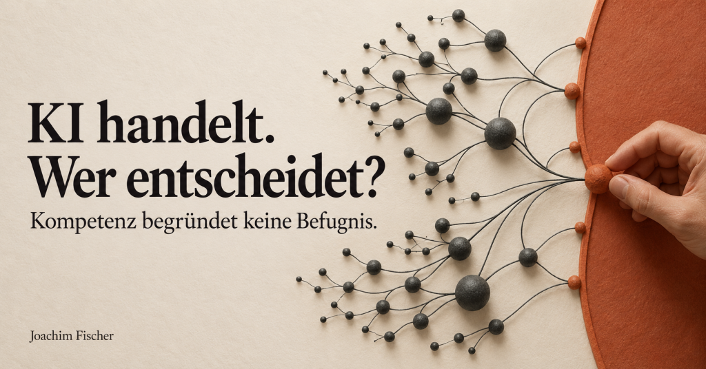 KI handelt. Wer entscheidet? – Vernetzte KI-Agenten und menschliche Steuerung